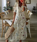 Ophelia | Women's Printed Summer Maxi Dress