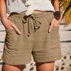 Remi | Women's Casual Summer Drawstring Shorts