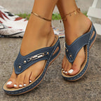 Lenora | Women's Comfort Sandals with Cut-Out Design