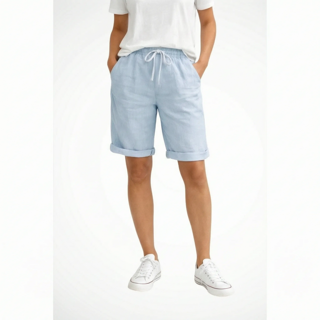 Aerosa - Relaxed Fit Drawstring Summer Shorts