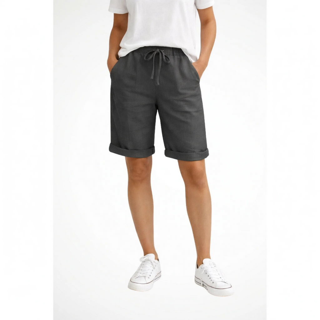 Aerosa - Relaxed Fit Drawstring Summer Shorts