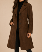 Azalea | Women's Elegant Double-Breasted Trench Coat