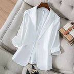 Rowan | Women's Elegant Linen Blazer
