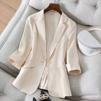 Rowan | Women's Elegant Linen Blazer