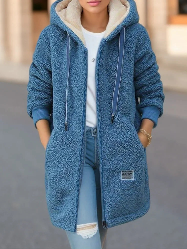 Cambria | Women's Cozy Fleece Hoodie with Pockets