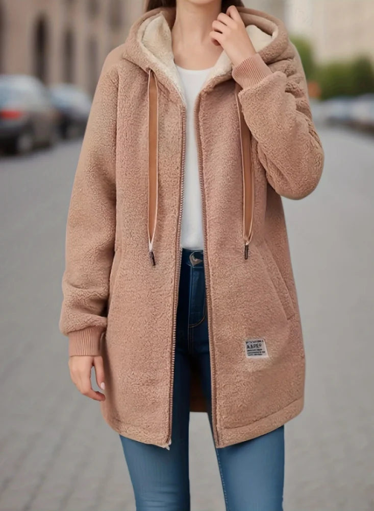 Cambria | Women's Cozy Fleece Hoodie with Pockets