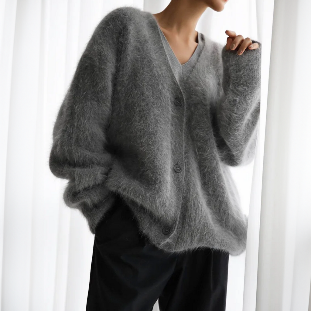 Wren | Women's Cozy Knit Cardigan with Button Detail