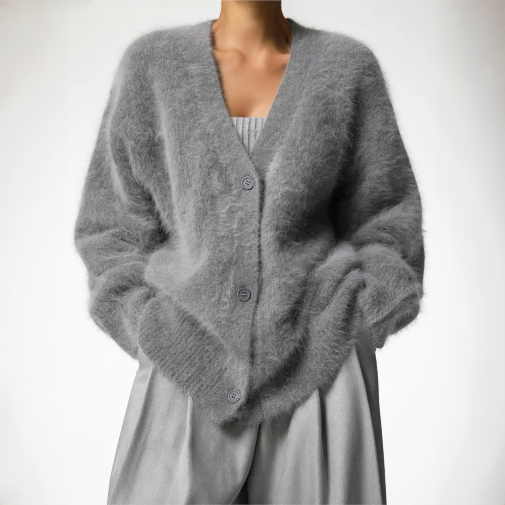 Wren | Women's Cozy Knit Cardigan with Button Detail