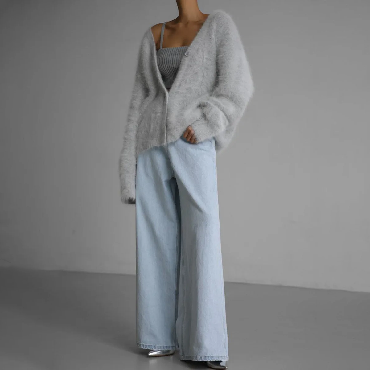 Wren | Women's Cozy Knit Cardigan with Button Detail