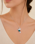 Elowyn | Women's Elegant Hummingbird Pendant Necklace