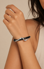 Ember | Women's Elegant Twisted Cuff Bracelet