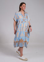 Remi | Women's Floral Midi Dress with Relaxed Fit