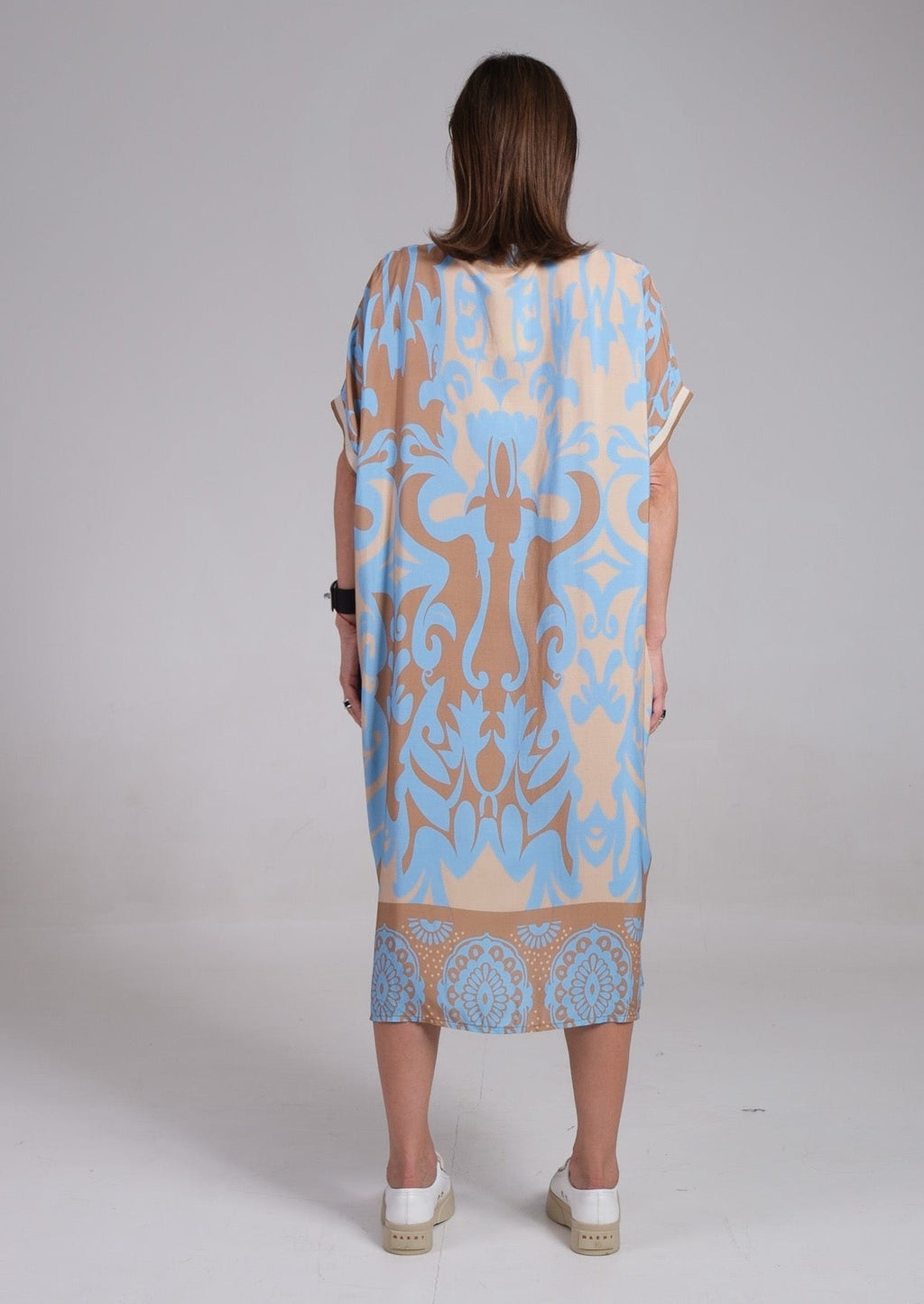 Remi | Women's Floral Midi Dress with Relaxed Fit