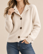 Juno | Women's Cozy Button-Up Cardigan