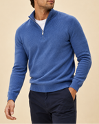 Keanu | Men's Classic Quarter Zip Sweater