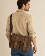 Lennox | Men's Classic Canvas Shoulder Bag