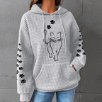 Thea | Women's Comfortable Cat Hoodie
