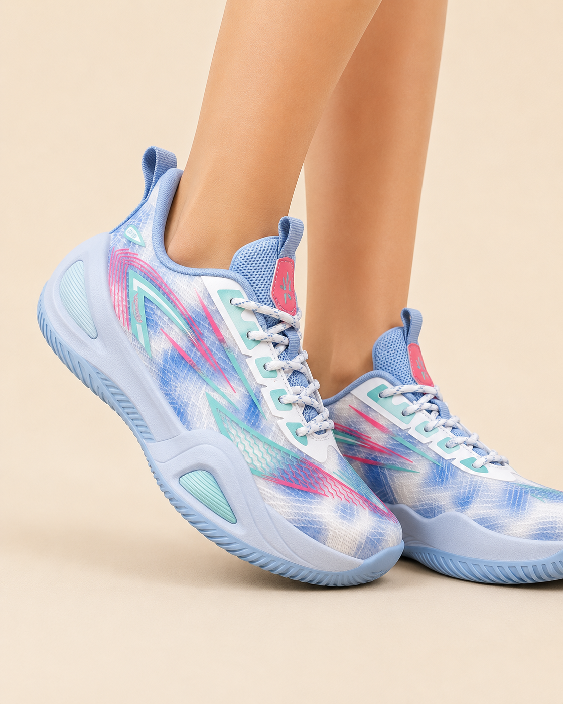 Odalys | Women's Colorful Basketball Shoes with Cushioned Soles