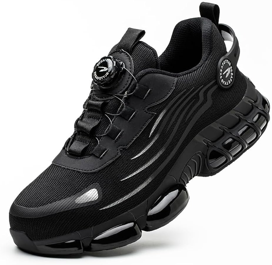 Orion | Men's Steel Toe Work Boots with Cushioned Sole