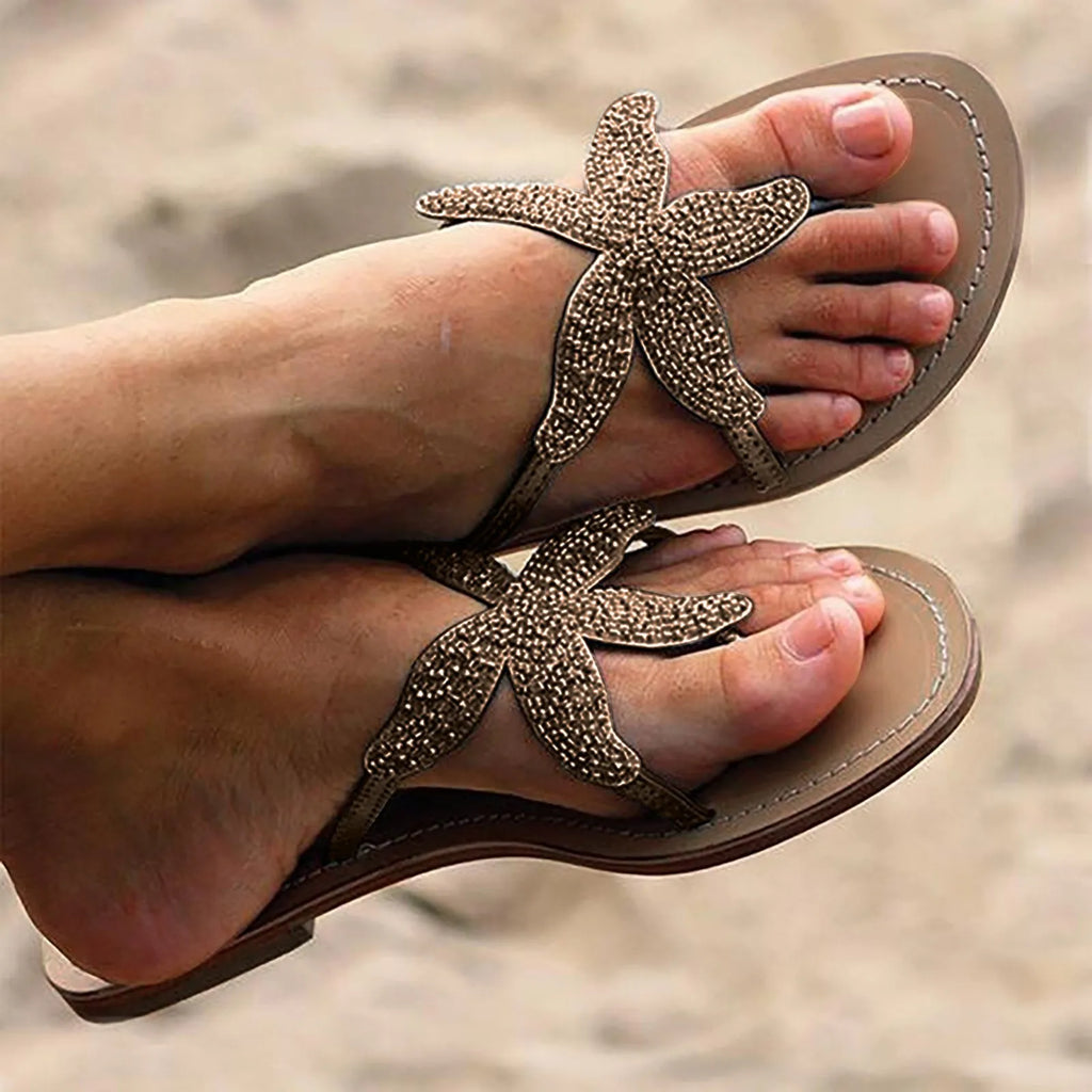Isla | Women's Comfortable Starfish Flat Sandals