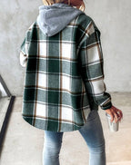 Jolie | Women's Casual Comfort Hoodie Shirt Jacket