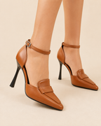 Seraphina | Women's Elegant Ankle Strap Stilettos