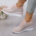 Talia | Women's Sparkling Platform Sneakers