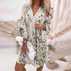 Elara | Women's Vibrant Patterned Mini Dress