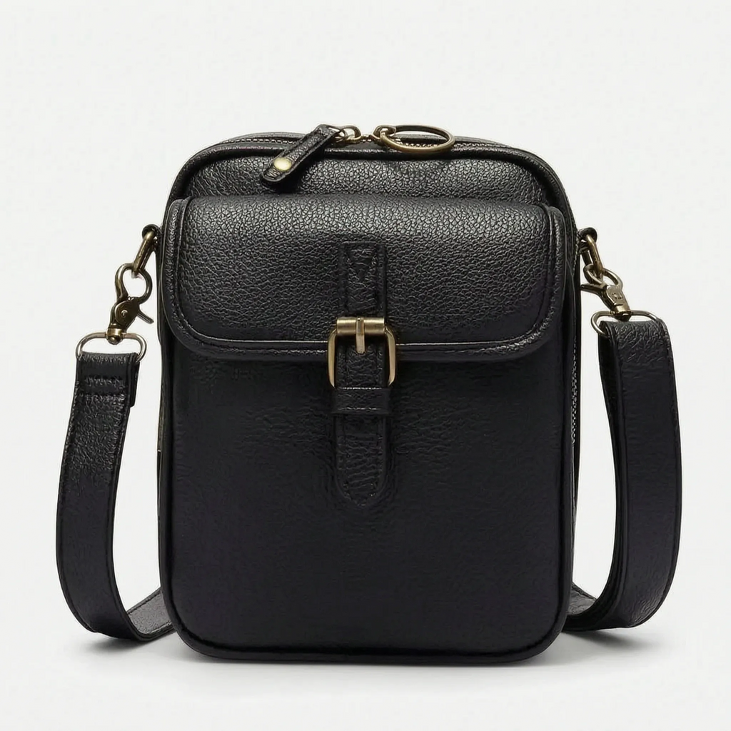 Vellina - Structured Rectangular Crossbody Bag