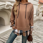 Mette | Women's Oversized Plaid Hoodie
