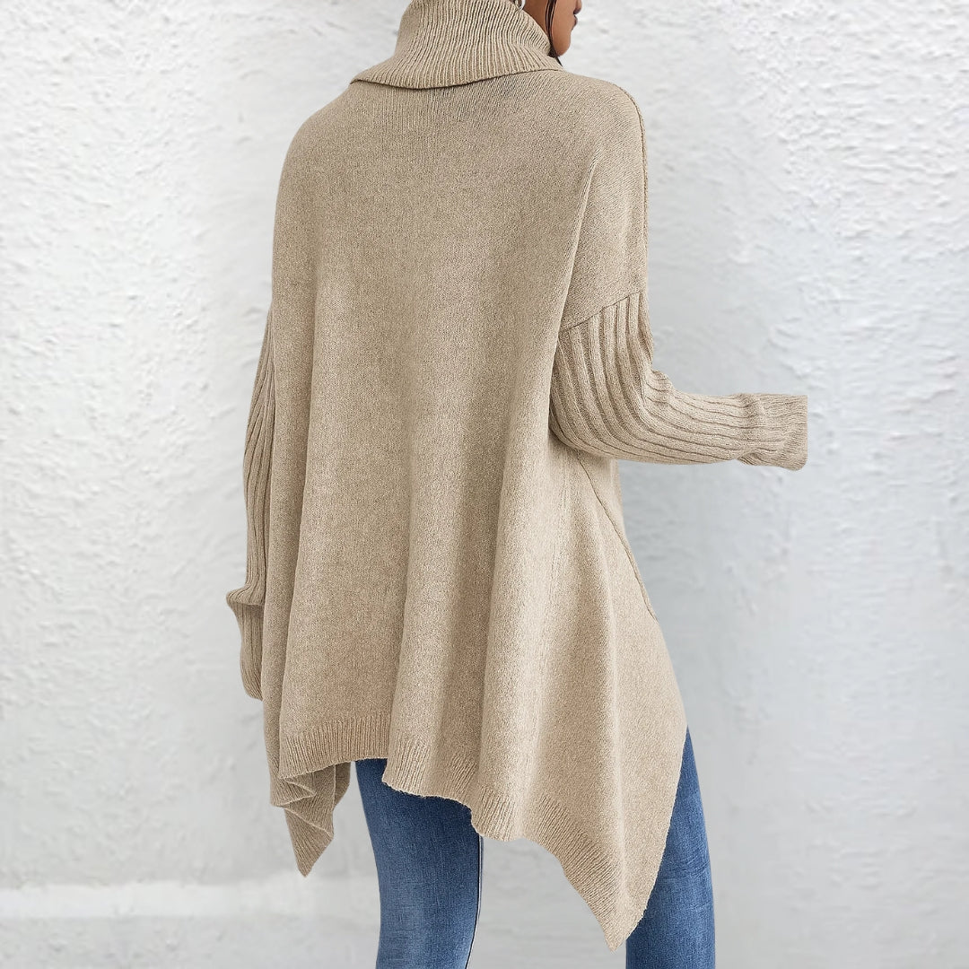 Marlowe | Women's Loose Turtle Neck Sweater
