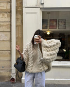 Lennox | Women's Warm Comfort Cable Knit Sweater Dress