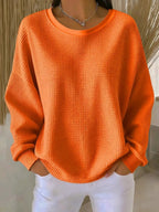 Priya | Women's Relaxed Waffle Knit Sweater