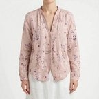Aeralia - Relaxed Botanical Print Blouse