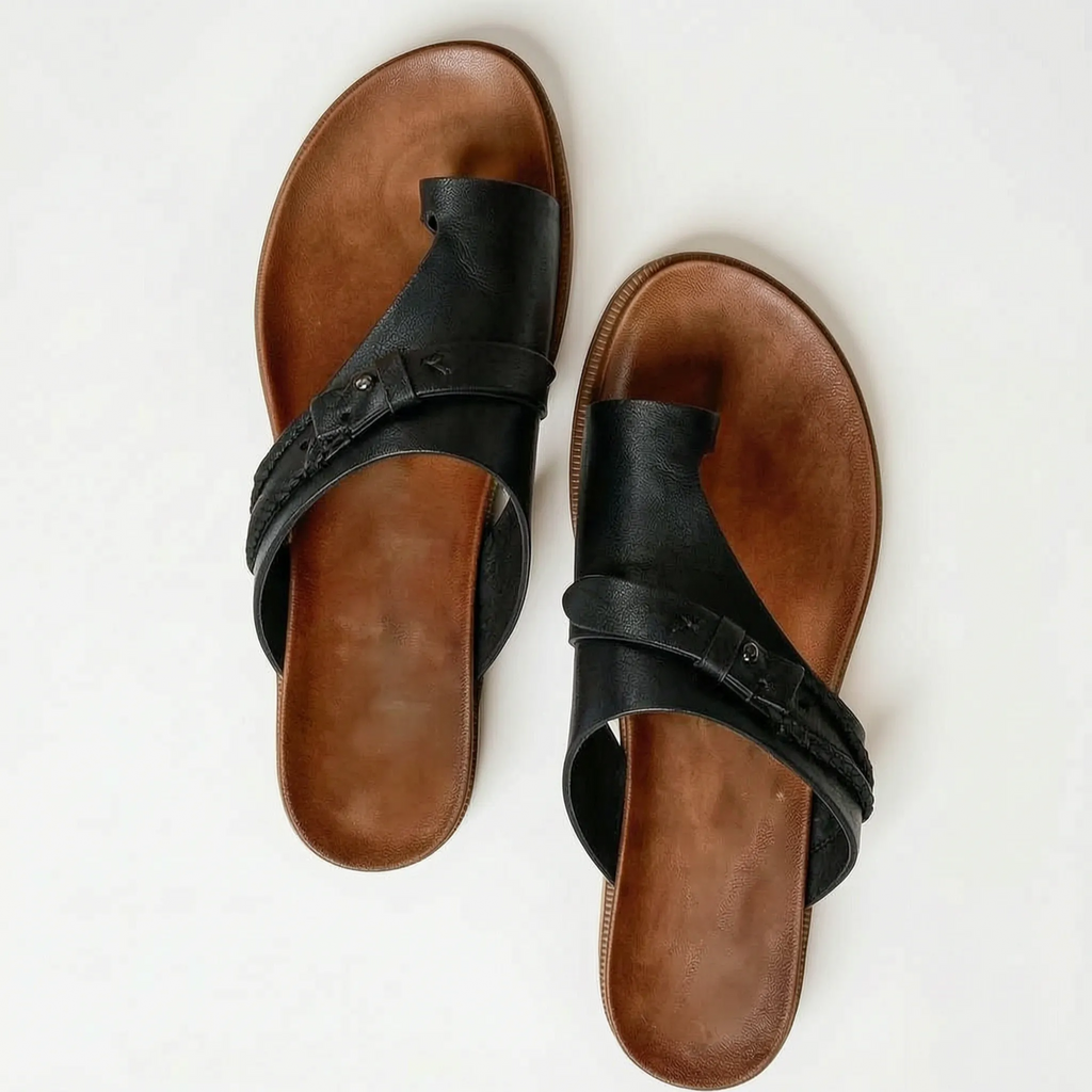 Aeria - Open-Toe Supportive Summer Sandals