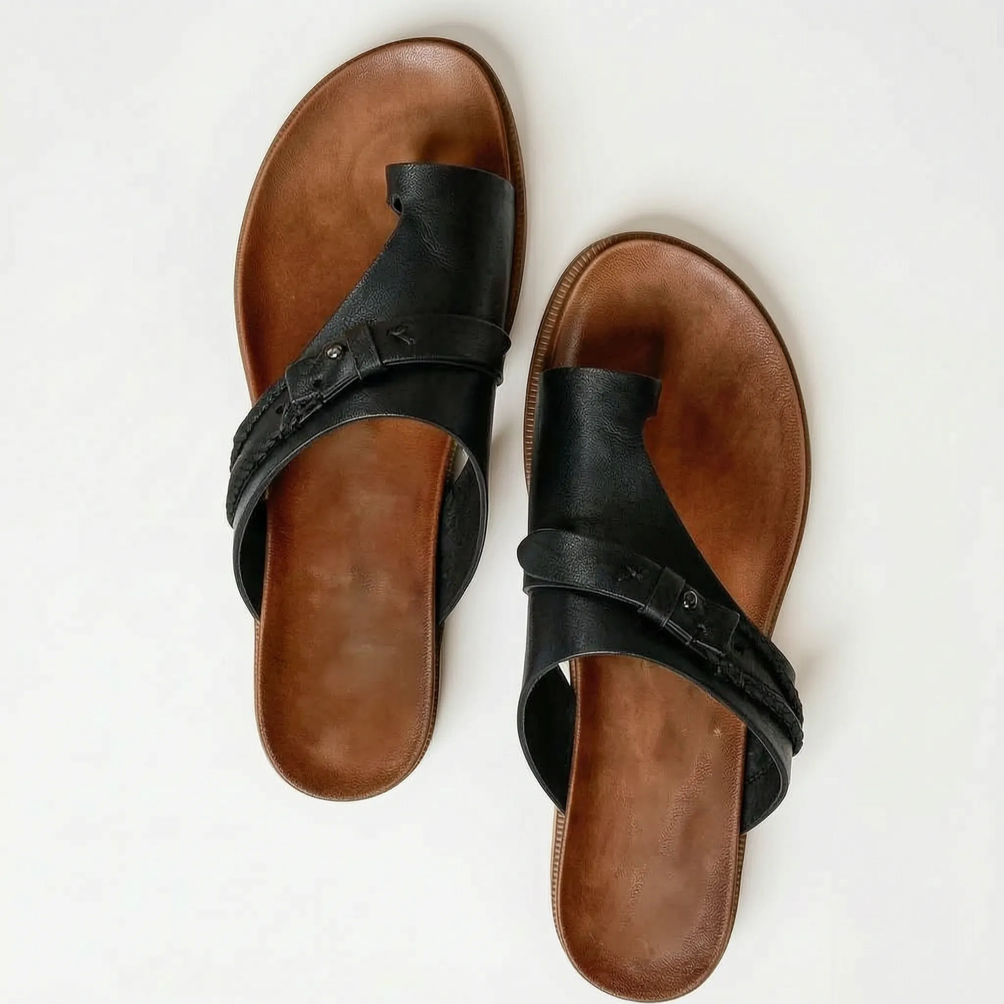Aeria - Open-Toe Supportive Summer Sandals