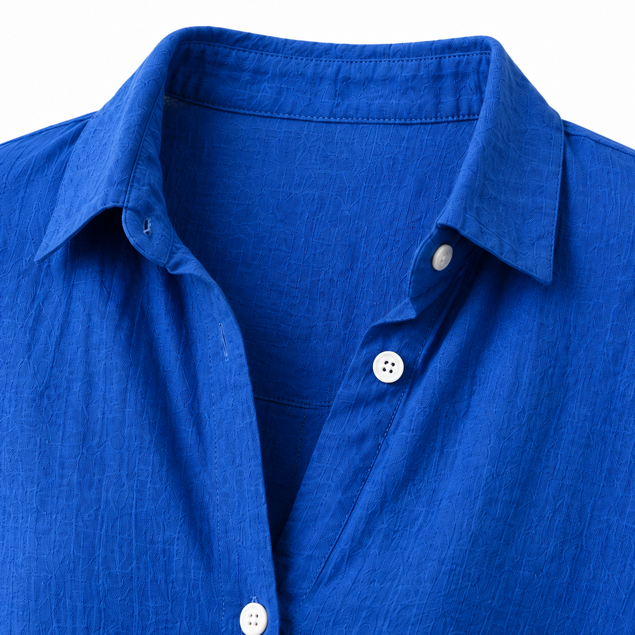 Aerosia | Relaxed Oversized Collared Button-Down Shirt