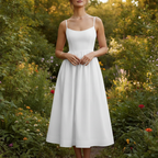 Veda | Women's Chic Pleated Mini Dress