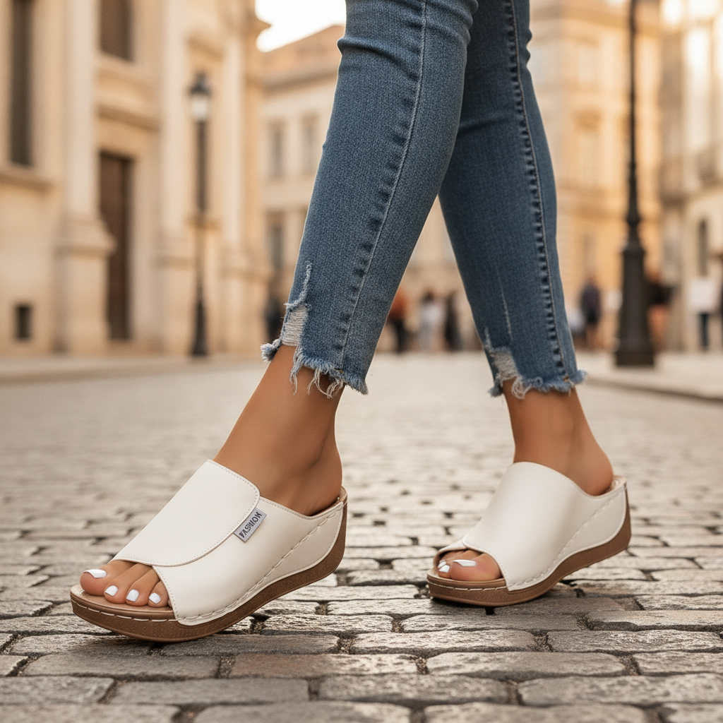 Sienna | Women's Supportive Beach Slide Sandals