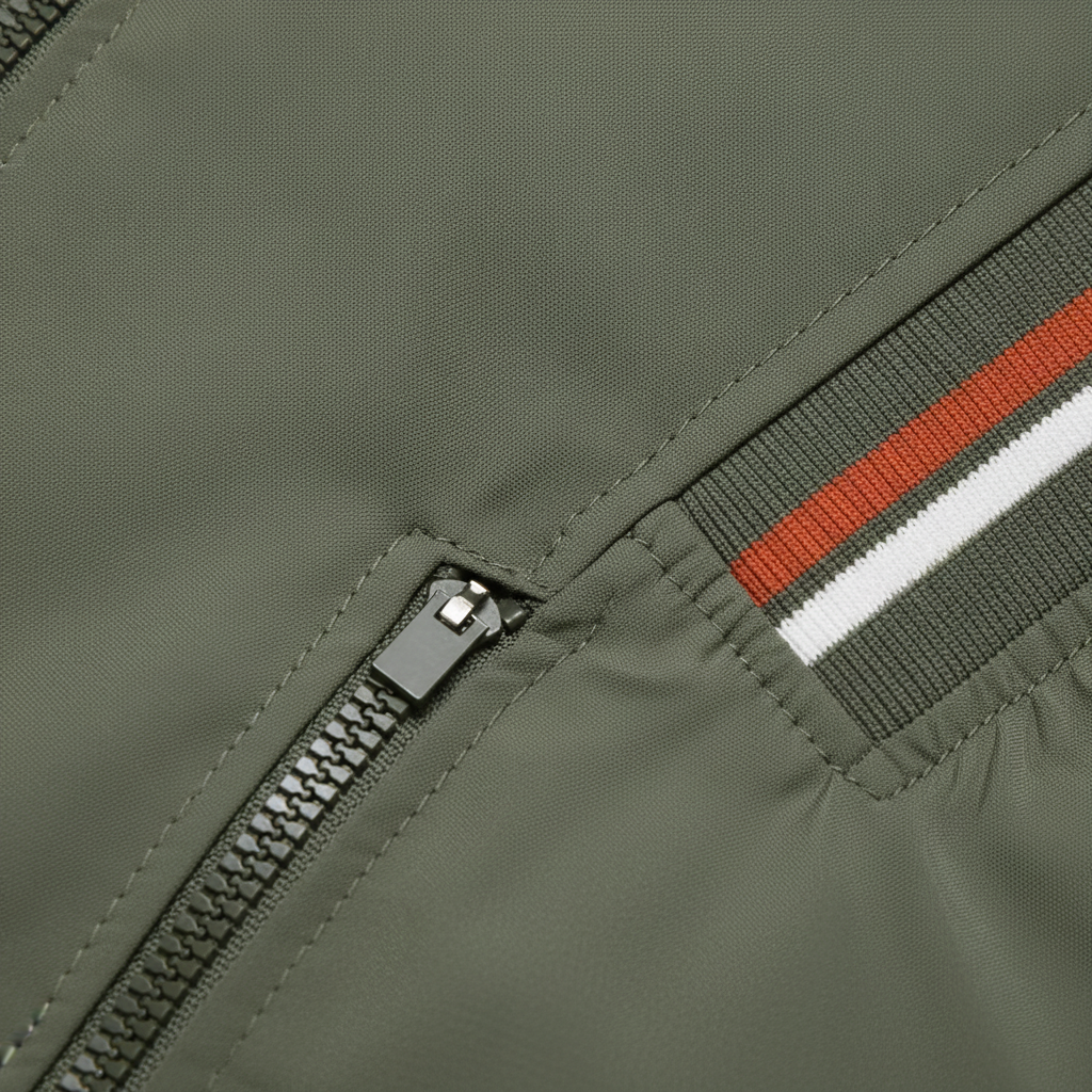 Bram | Men's Stylish Lightweight Fleece Bomber Jacket