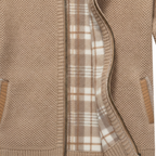 Callum | Men's Classic Knit Zip-Up Sweater Jacket