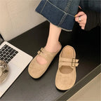 Amara | Women's Classic Mary Jane Clogs with Buckle Straps
