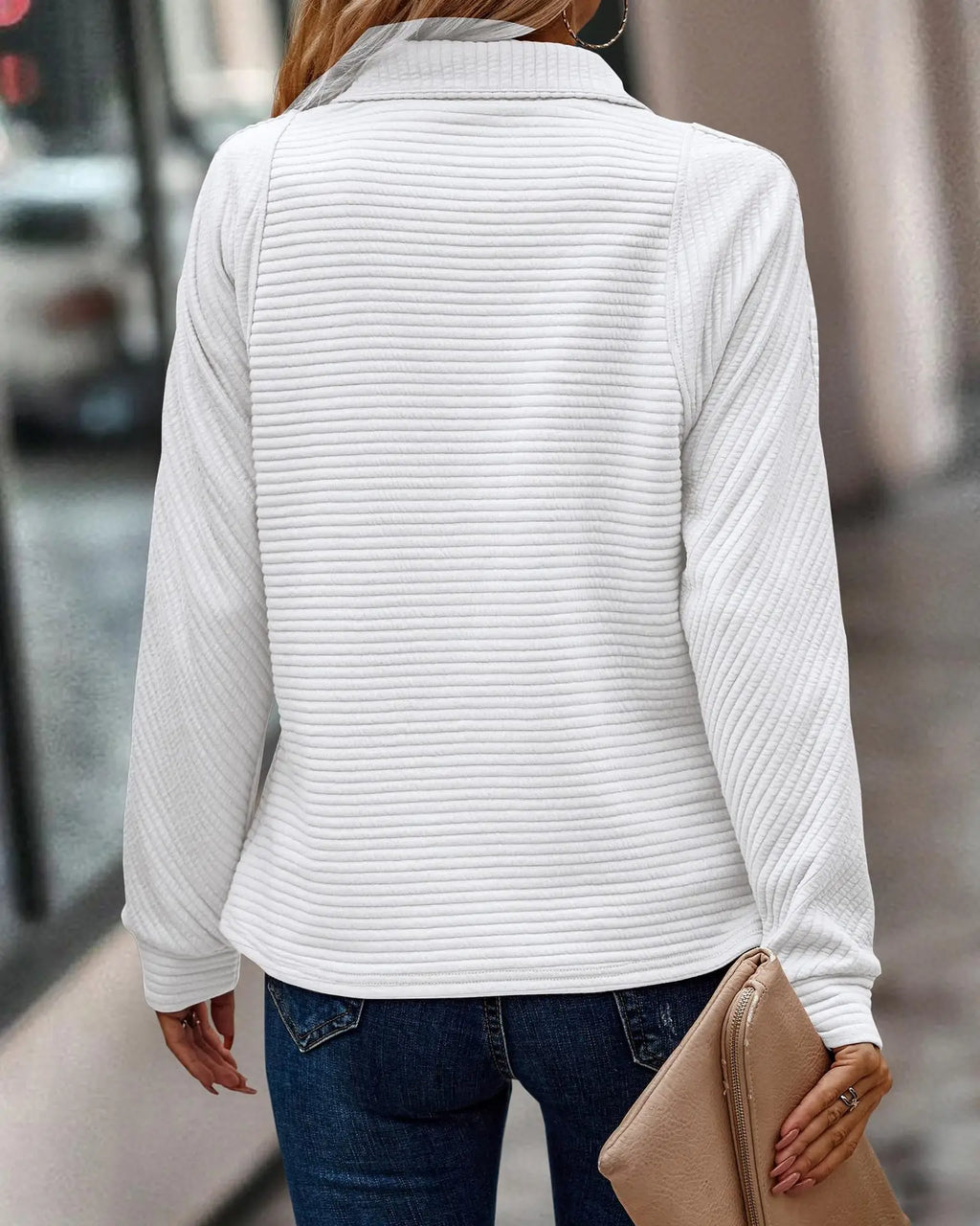 Amara | Women's Cozy Quarter Zip Pullover