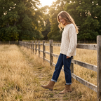 Amelie | Women's Casual Calf Boots in Suede