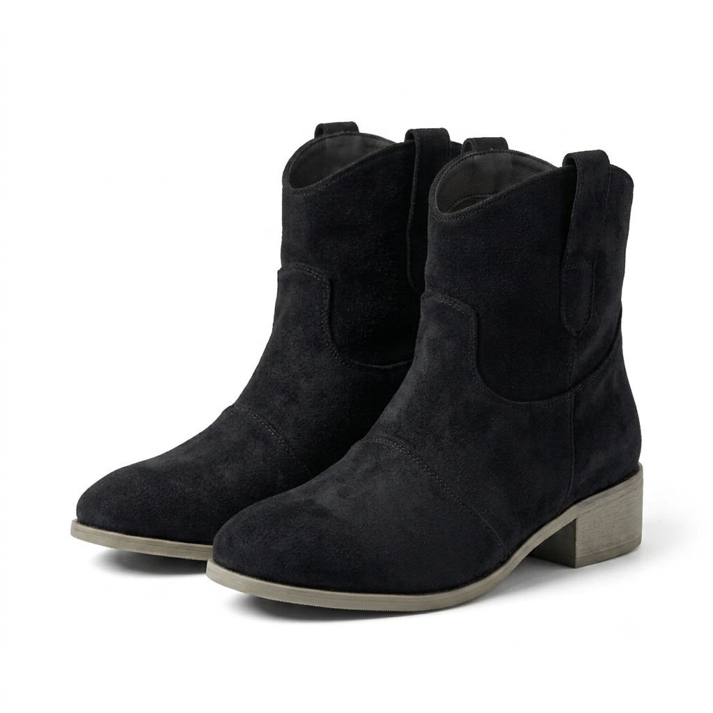 Amelie | Women's Casual Calf Boots in Suede