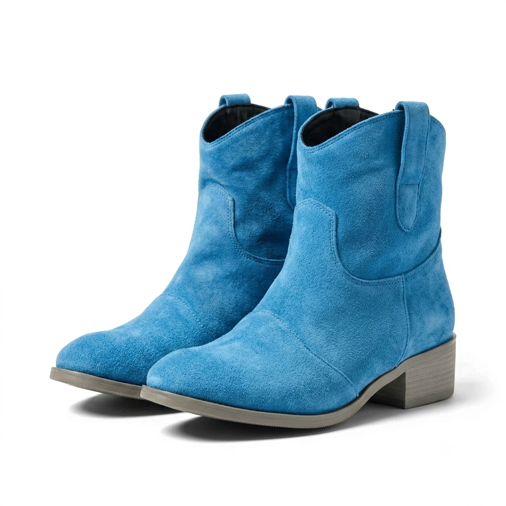 Amelie | Women's Casual Calf Boots in Suede