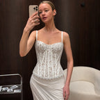 Anika | Women's Elegant Lace Corset Top