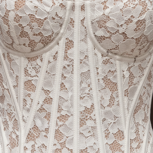 Anika - Women's Elegant Lace Corset Top