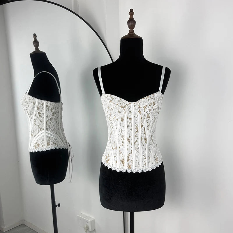 Anika | Women's Elegant Lace Corset Top