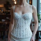 Anika | Women's Elegant Lace Corset Top